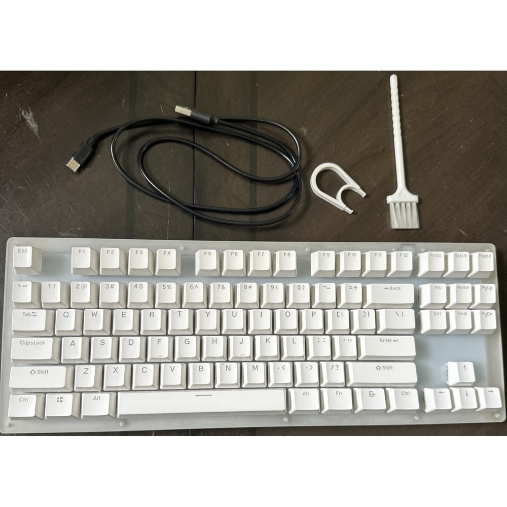 Womier K87 Wired RGB Mechanical Keyboard TKL Hot Swappable USB-C